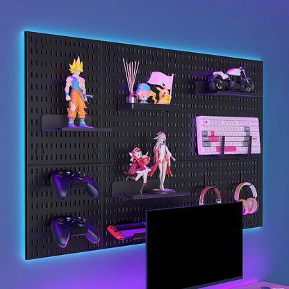 Wandgemonteerd Pegboard Organizer