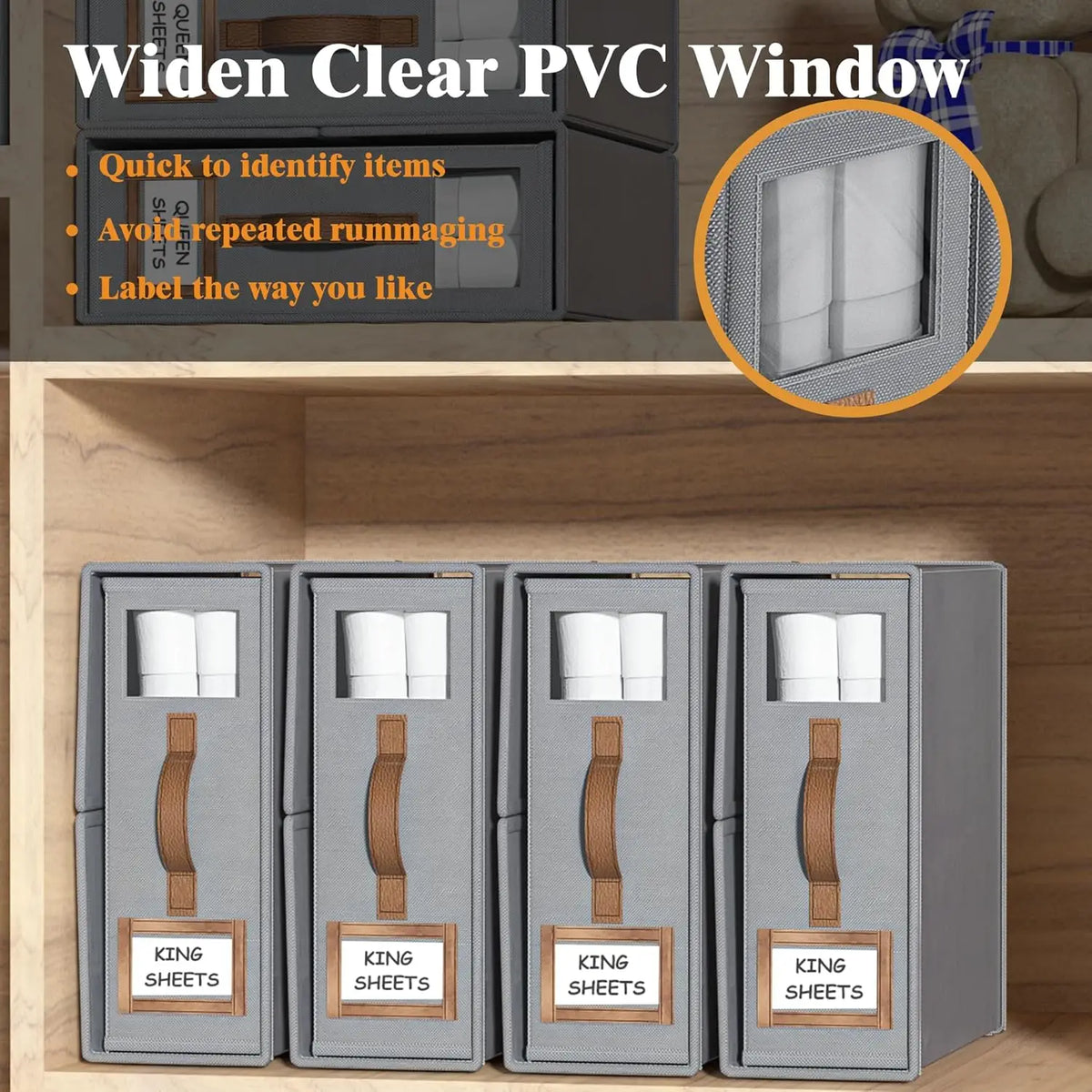 Opvouwbare Beddengoed Organizer